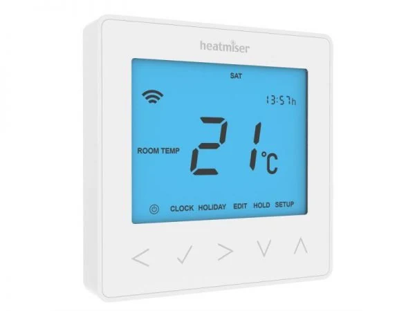 Heatmiser neoStat programmable thermostat for hydronic underfloor heating